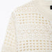 Autumn Women Mesh Jacquard Stitching Knitted Coat-Fancey Boutique