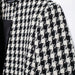 Fall Women Clothing Stylish Simple Houndstooth Woolen Coat-Fancey Boutique