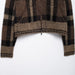 Women Plaid Turtleneck Long Sleeve Elegant Casual Jacket Coat-Fancey Boutique