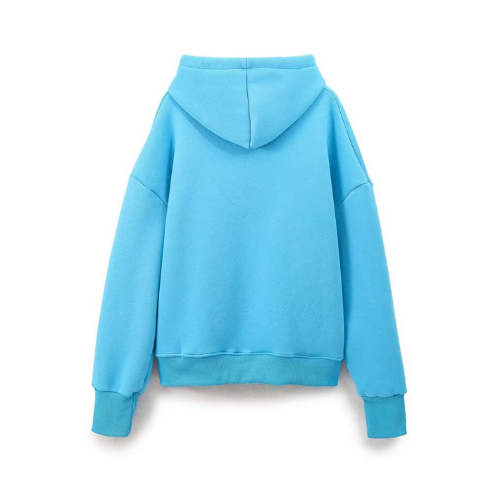 Women Clothing All Match Western Arry Joint Name Hooded Sweater-Fancey Boutique