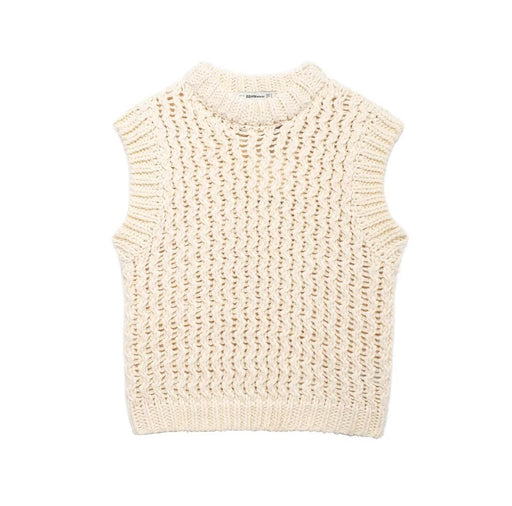 Women Clothing Autumn Winter Street Vest Texture Knitted Vest-Fancey Boutique