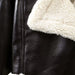 Winter Women Clothing Collared Faux Shearling Jacket Fleece Double Sided Short Jacket-Fancey Boutique