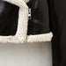 Winter Women Clothing Collared Faux Shearling Jacket Fleece Double Sided Short Jacket-Fancey Boutique