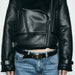 Women Clothing Autumn Winter with Belt Faux Shearling Jacket Double Sided Jacket-Fancey Boutique