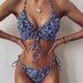 Color-Purple-Swimwear Bikini Women Seperated Swimwear Printed Bikini Swimsuit For Women-Fancey Boutique