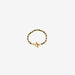 18K Gold-Plated Leather Chain Bracelet-One Size-Fancey Boutique