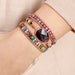 Triple-Layer Amethyst Bracelet-One Size-Fancey Boutique