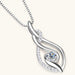 Moissanite 925 Sterling Silver Necklace-Fancey Boutique