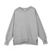 Color-Washed Gray-Autumn Winter Main Push Terry Loose-Fitting plus Size Pullover Washed Retro High Street Pullover Patchwork Sweater-Fancey Boutique