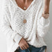 Autumn Winter Pullover Hoodie Coat Knitted Sweater-Fancey Boutique