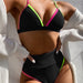 Color-Black-Swimsuit Swimsuit Bikini Popular Bikini Women Seperated Swimwear Bikini Women-Fancey Boutique