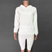 Popular Fall Winter Loungewear Hooded Long-sleeved Casual Sports Suit Sweater For Women-White-Fancey Boutique