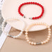 Stainless Steel Shell Pearl Bead Bracelet-Fancey Boutique
