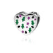 One Piece 925 Sterling Silver Heart Bead Charm-One Size-Fancey Boutique