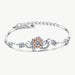 925 Sterling Silver Moissanite Bracelet-One Size-Fancey Boutique