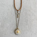 Sunflower Pendant Necklace Set-One Size-Fancey Boutique