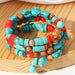 Layered Turquoise Bracelet-One Size-Fancey Boutique