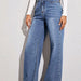 Women Loose High-Waist Wide-Leg Jeans Popular-Blue-Fancey Boutique