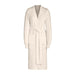 Color-Ivory-Fluffy Set Women Clothes Casual Plush Lace-up Long Cardigan Belted Bathrobe Homewear Coat-Fancey Boutique