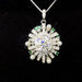 2 Carat Moissanite 925 Sterling Silver Necklace-One Size-Fancey Boutique