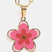 Flower Pendant Stainless Steel Necklace-Fancey Boutique