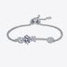2 Carat Moissanite 925 Sterling Silver Bracelet-One Size-Fancey Boutique