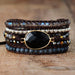 Agate Beaded Bracelet-One Size-Fancey Boutique