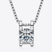 Moissanite 925 Sterling Silver Necklace-One Size-Fancey Boutique