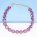 Zinc Alloy Resin Necklace-Fancey Boutique