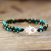 Turquoise Beaded Bracelet-Fancey Boutique