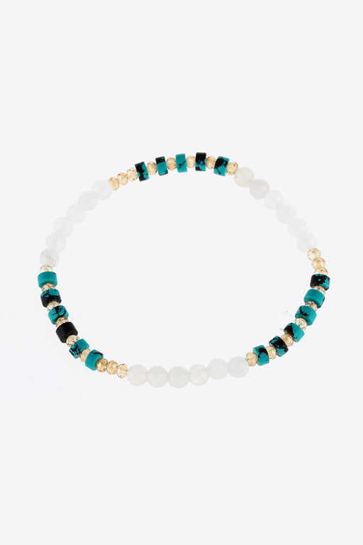 Crystal & Natural Stone Bracelet-One Size-Fancey Boutique