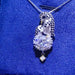 2 Carat Moissanite 925 Sterling Silver Necklace-One Size-Fancey Boutique