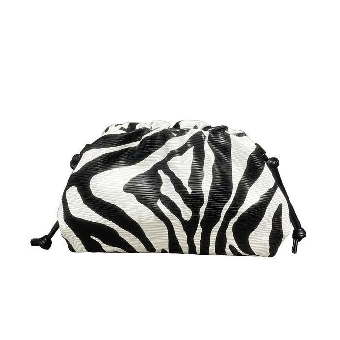 Cloud Bag Zebra Pattern Single Shoulder Crossbody Bag Small Bag Handheld Banquet Bag-Fancey Boutique