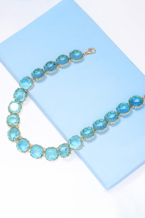 Zinc Alloy Resin Necklace-Fancey Boutique