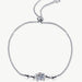 1 Carat Moissanite Heart Bracelet-One Size-Fancey Boutique
