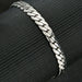 Stainless Steel Curb Chain Bracelet-One Size-Fancey Boutique