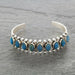 Turquoise Open Bracelet-One Size-Fancey Boutique