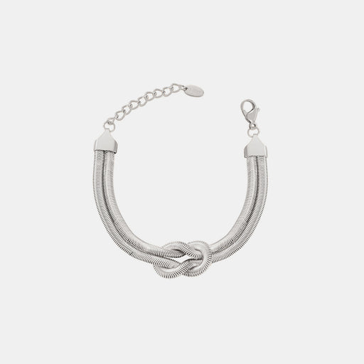 Titanium Steel Knot Bracelet-One Size-Fancey Boutique