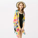 Beach Seaside Floral Overclothes Blouse Small Coat Bikini Jacket Long Women Direct-Fancey Boutique