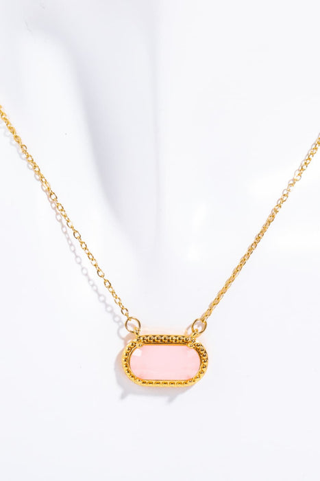 Copper 14K Gold-Plated Pendant Necklace-One Size-Fancey Boutique