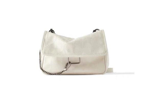 Chain Leather Shoulder Bag-Fancey Boutique