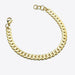 Stainless Steel Curb Chain Bracelet-Fancey Boutique