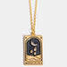 Tarot Card Pendant Stainless Steel Necklace-One Size-Fancey Boutique