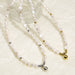 Titanium Steel Freshwater Pearl Necklace-Fancey Boutique