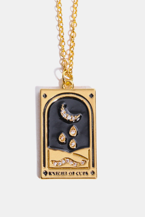 Tarot Card Pendant Stainless Steel Necklace-Fancey Boutique