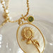 Flower Shell Pendant Copper Necklace-Fancey Boutique