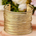 Alloy Layered Cuff Bracelet-One Size-Fancey Boutique