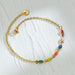 Multicolored Stainless Steel Bracelet-One Size-Fancey Boutique