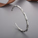 Stainless Steel Bamboo Shape Bracelet-Fancey Boutique