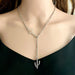 Cross Chain Necklace-One Size-Fancey Boutique